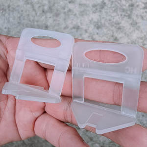 Système de nivellement de carreaux de conception industrielle pour les projets de bricolage 100 pièces entretoises de jointoiement précises de sac 1.0mm 1.5mm 2.5mm 3.0mm Wedge - Product Image 1