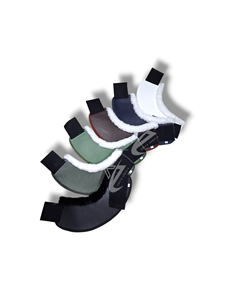 Protège-pattes en cuir équestre de qualité supérieure pour les courses et l'équipement de mode équestre - Product Image 2