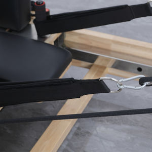 <span class=keywords><strong>Reformer</strong></span> de <span class=keywords><strong>Pilates</strong></span> Plegable y Ajustable de Madera de Roble <span class=keywords><strong>para</strong></span> Uso Doméstico y en Estudio, Equipo de <span class=keywords><strong>Pilates</strong></span> Corporal con Caja de Sentado y 5 Resortes Duraderos - Product Image 5