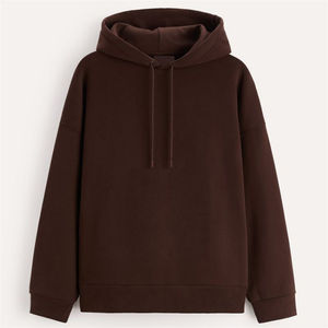 Sweat à capuche brodé 100% coton pour hommes poids lourd vente en gros personnalisé pour la saison d'automne - Product Image 2