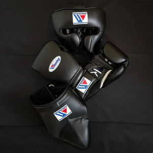 Nouvel arrivage Kit de sparring gagnant Set de boxe d'entraînement sur mesure Cuir de vachette original - Product Image 3