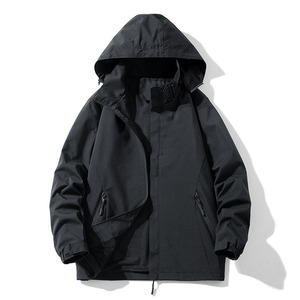 OEM diseño de logotipo personalizado al aire libre a prueba de viento impermeable cortavientos primavera y otoño hombres chaqueta deportiva cárdigan - Product Image 5