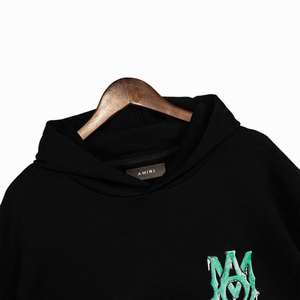 Sudadera con Capucha de Algodón para Hombre de la Famosa Marca Amiri, Ropa de Calle de Alta Calidad, Chándal Pesado con Estampado Inflado para Primavera - Product Image 6