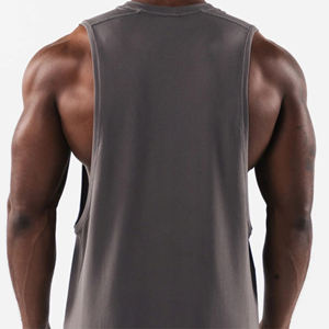 Camiseta sin mangas informal de verano para hombre, cuello redondo, gimnasio, entrenamiento, chaleco sin mangas para hombre, a la venta camiseta sin mangas, precio al por mayor - Product Image 3