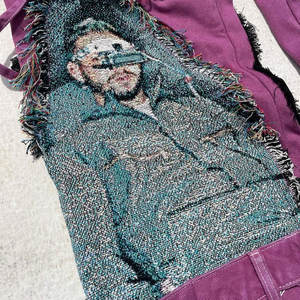 Pantalon de jogging pour homme en gros, tendance décontractée, style hip-hop, streetwear, logo personnalisé, jambe large, taille haute, jean 100% coton - Product Image 2