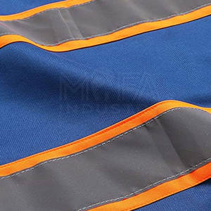 Gilet de sécurité réfléchissant de qualité supérieure avec taille réglable, rayures réfléchissantes et impression de logo pour les événements d'entreprise - Product Image 5