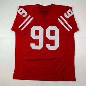 เสื้อเจอร์ซีย์อเมริกันฟุตบอลสำหรับเด็กวัยหัดเดินเยาวชน/เด็กระบายอากาศได้ดีแขนสั้น32ทีมสไตล์สั้น2025 - Product Image 1