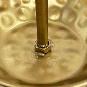 Lanternes en bois rustique et fer noir - Product Image 2