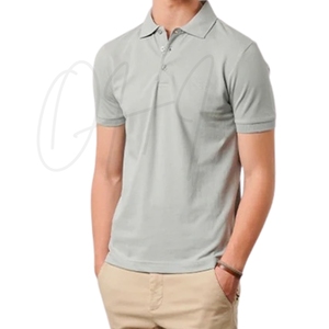 Camiseta de Felpa Lisa Premium Transpirable para Hombre, Logotipo Personalizado, Algodón, Corte Ajustado, Casual, Manga Corta, Fabricante al por Mayor, OEM - Product Image 1