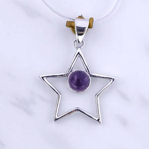 Colgante de piedras preciosas hecho a mano 925 joyería de plata esterlina y joyería de plata esterlina - Product Image 3