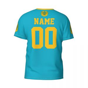 Camiseta de fútbol de poliéster ligera personalizada, diseño de impresión por sublimación a todo color, único, transpirable, Moderno - Product Image 4