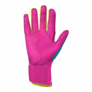 Gants de frappe de baseball et de softball professionnels pour hommes et femmes, sur mesure, en cuir véritable, écologiques et respirants - Product Image 4
