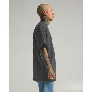 Camiseta de algodón puro con estampado gráfico de gran tamaño, camisetas para hombre, Camiseta holgada de marca con hombros caídos para hombre - Product Image 3