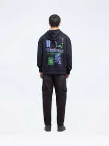 Sweat-shirt à capuche 100% coton pour hommes et femmes qualité supérieure 350gsm sweat-shirt brodé unisexe vêtements d'hiver prix bon marché - Product Image 3