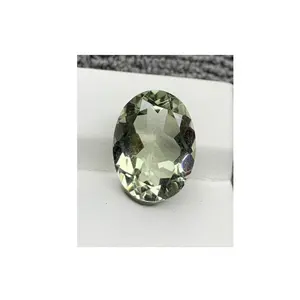 Best Deal 2023 Green Amethyst Oval Shaped Natural Stone For Multi Type Uses By Indian Exporters Low Prices