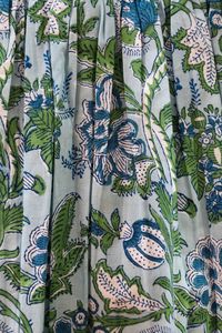 Wholesale 2025 Collection Tie Dye Kaftan <b>Dress</b> V-Neck Long Half Sleeves Rayon Fabric Loose Fitting with Side Slit for Spring - Product Image 3