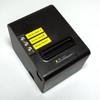 Distributeur automatique de tickets de file d'attente sans encre 80 mm à coupe automatique, deux types de services différents, impression thermique, garantie 3 ans