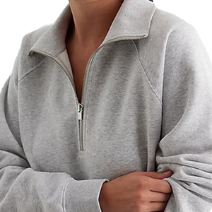 OEM personalizado cuarto de cremallera gimnasio Fitness hombres sudaderas con capucha hombres soporte cuello activo desgaste impreso ligero para el invierno - Product Image 3