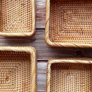Wholesale Rattan <b>Basket</b> <b>for</b> <b>Bathroom</b> Accessories, <b>Bathroom</b> Organizer - Product Image 6