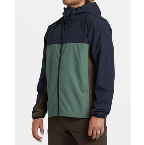 Chaquetas Impermeables Personalizadas para Hombre, Chaqueta Ligera Impermeable con Cremallera Completa, Chaqueta Transpirable con Capucha para Senderismo - Product Image 6