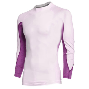 เสื้อรัดรูปลายพรางสำหรับผู้ชายเสื้อรัดรูปพิมพ์ลายพราง BJJ Rash Guard ออกแบบได้ด้วยตัวเอง - Product Image 1