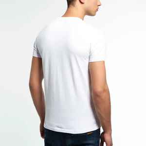 Nouveaux t-shirts pour hommes 2025, respirants, doux, hautement élastiques, t-shirts de sport, vêtements décontractés pour hommes avec option de logo personnalisé - Product Image 2