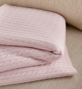 Coperta per Neonati in Puro Cashmere Mongolo 100% Lavorato a Maglia, Ecologica, Anti-Pilling, Confortevole e di Lusso, Personalizzabile all'Ingrosso - Product Image 2