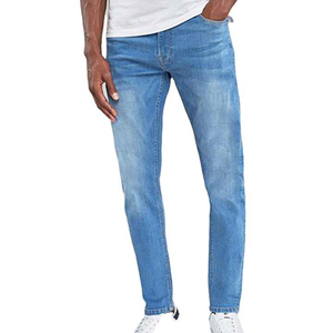 Wholesale Oem Service Wholesale Price Men Denim Jeans Pant New Arrival Baggy Jeans Casual Wear Straight Harem Denim Pants - Product Image 3
