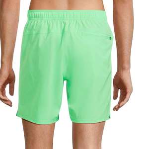 Shorts de bain et de plage unisexe pour hommes, taille mi-haute élastique, motif lettres respirant, pour la course et l'entraînement, OEM - Product Image 6
