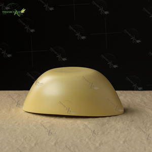 Cuenco poco profundo de bambú natural ligero de diseño clásico hecho en Vietnam para fiestas - Product Image 3