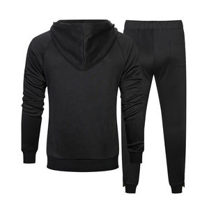Chándal de entrenamiento de invierno personalizado para hombre, último diseño, estilo informal, chaqueta con cuello levantado, conjunto de pantalón, Color en contraste, talla XL - Product Image 6