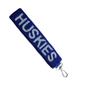 Llavero con cuentas Huskies personalizado de la última hermandad de Gameday del mejor vendedor, disponible a un precio asequible para exportar desde la India - Product Image 1
