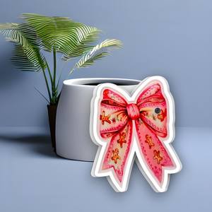 อุปกรณ์ต่อขนตาแบบใหม่ ลายดอกไม้ เพชร โบว์คริสต์มาส  อะคริลิค  เป็นมิตรกับสิ่งแวดล้อม  รับทำโลโก้ตามสั่ง บริการ OEM - Product Image 4