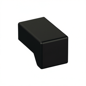 HEWI 547.15B Deep Black Matt Plastic Furniture Knob 90 Cabinet Organizer - Product Image 3