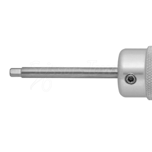 Clé chirurgicale interchangeable de type hexagonal avec poignée en aluminium pour instruments orthopédiques et réglage de la lame - Product Image 6