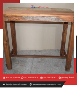 Tùy chỉnh thiết kế hiện đại cao <span class=keywords><strong>Bar</strong></span> bảng cho nhà hàng khách sạn quán cà phê hoặc quán rượu khai hoang thanh gỗ Chiều cao bảng cho nhà bếp Sử dụng ngoài trời - Product Image 6