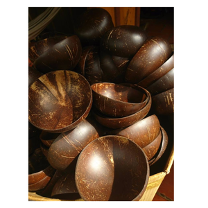 Handcrafted <b>Coconut</b> Shell <b>Bowl</b> Adds Earthy Sophistication to Meals Parties or Everyday Table Use for Nature Loving Families - Product Image 1