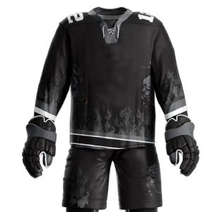 High Quality Premium Ice Hockey Uniforms Factory Manufactured at Wholesale Price Breathable Comfortable Custom Logo OEM 2025 - Product Image 4