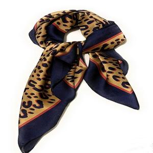 handmade Custom Summer Digital Printing Double Sided Print 100% Silk <b>Square</b> Bandana <b>Scarf</b> High Quality Fashion Head Hair - Product Image 2