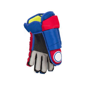 2026 OEM ODM Ice Hockey <b>Gloves</b> Custom Team Design With <b>Moisture</b> Wicking Inner Lining And PU Palm Grip with custom design - Product Image 6