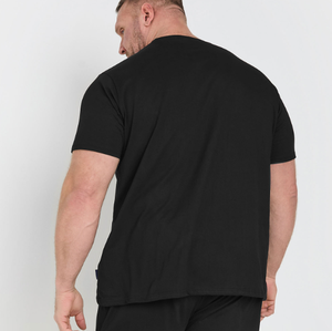 Top Trending personalizado verano Vibes moda cuello redondo talla grande camiseta de hombre 100% algodón 220 gramos tela peso OEM/ODM Bangladesh - Product Image 2