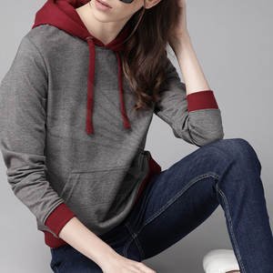 Sudaderas con capucha para mujer de color sólido de último estilo, sudaderas con capucha para mujer de alta calidad, ropa informal, sudaderas con capucha para mujer - Product Image 4