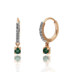 Proveedor de joyería de alta calidad, aretes de aro de plata de ley 925 con zafiro, circonita cúbica y múltiples piedras preciosas para mujer - Product Image 3