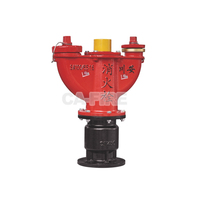 Hydrant d'incendie souterrain en fonte ductile CA-Fire de 100 mm avec fonction de régulation de pression pour équipement de lutte contre l'incendie