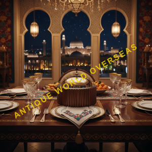 Olla Caliente Aislada de Madera de Lujo para Servir en la Mesa, Tapa Plateada, Interior de Acero Inoxidable Pulido, Perilla con Diseño de Palmera, Duradera - Product Image 6