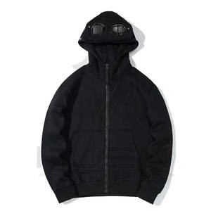 เสื้อมีฮู้ดแบบสวมหัวมีซิปออกแบบได้เองแบรนด์โลโก้ของผู้ชาย - Product Image 3