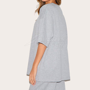 Venta caliente transpirable camiseta de gran tamaño Ropa de calle cómoda Camiseta de gran tamaño hecha en fábrica - Product Image 3