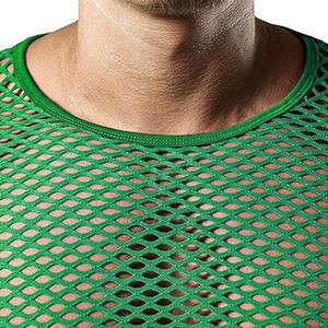 Camisetas de malla de alto rendimiento para entrenamientos intensos y sesiones de fitness, camisetas de malla para hombre - Product Image 4