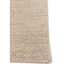 พรมขนสัตว์ทอมือลายเส้นโค้งสีเบจน้ำตาล ขนาดใหญ่ 9x12 ฟุต รูปทรงสี่เหลี่ยมผืนผ้า สำหรับตกแต่งบ้าน ห้องโถง ลายเส้นเทคนิคสตริป เทคนิค-Hwl-295 พรมปูพื้นห้อง - Product Image 4