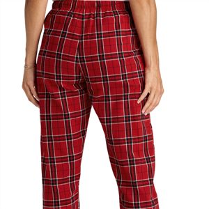 Pantalones de dormir de franela roja a cuadros PARA MUJER: pantalones de pijama cómodos y ligeros, perfectos para la noche, descansar, - Product Image 6